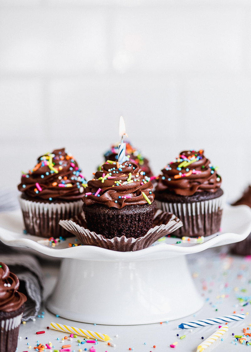 Chocolate Cupcakes Birthday Inspirational Easy Chocolate Birthday Cupcakes fork Knife Swoon