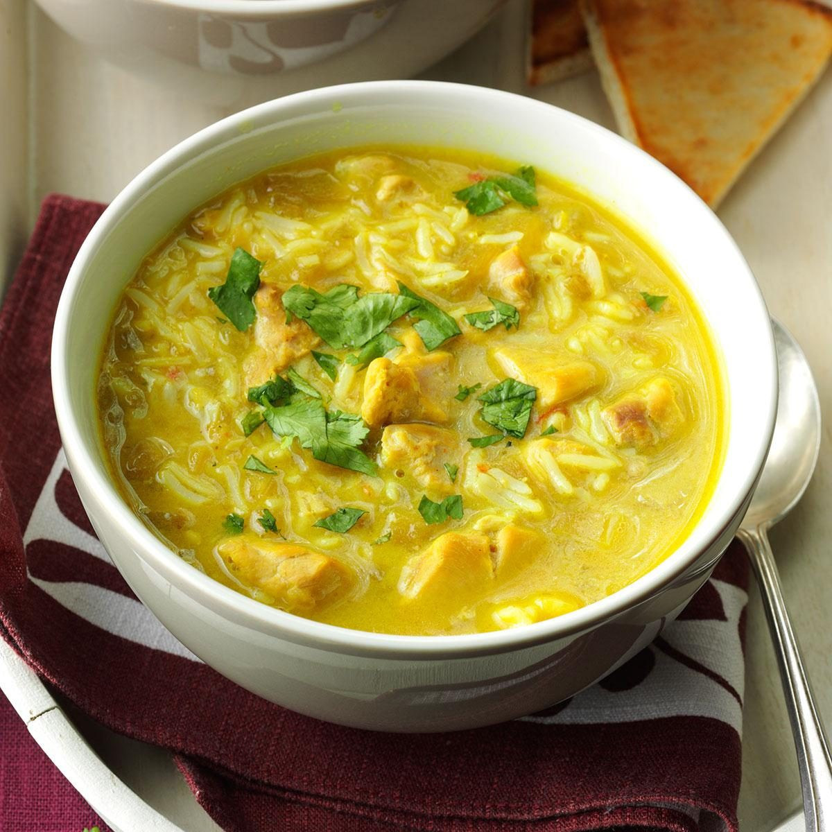 15 Easy Coconut Chicken Curry soup