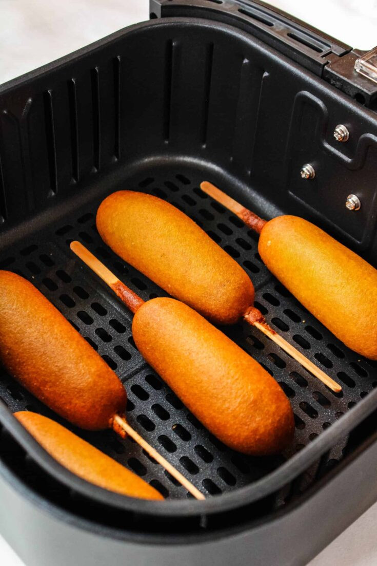 Corn Dogs In Air Fryer Fresh Air Fryer Corn Dogs and Mini Corn Dogs