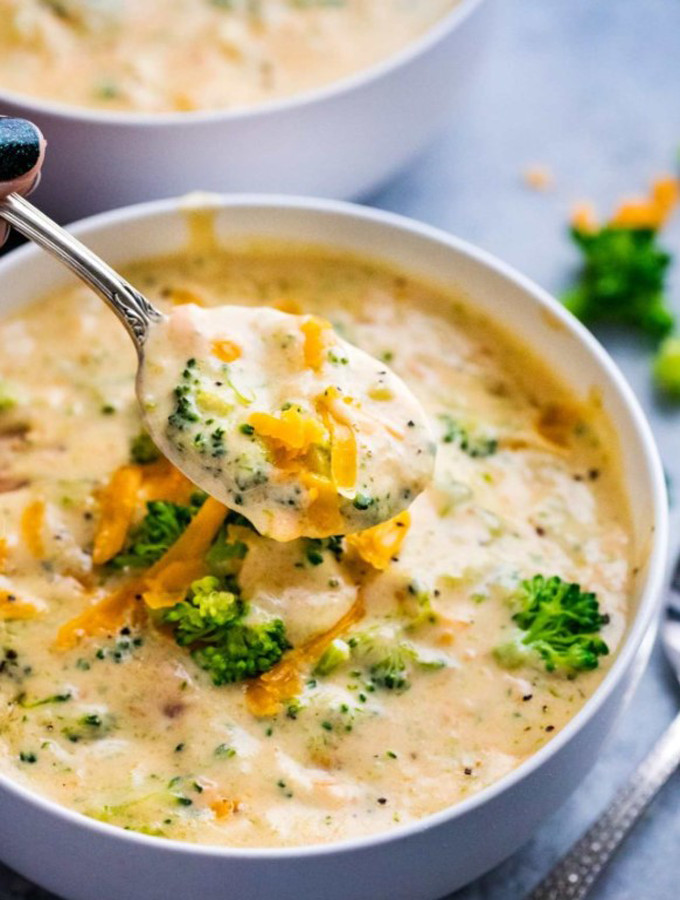 Our Most Shared Cream Of Broccoli Cheese soup Ever