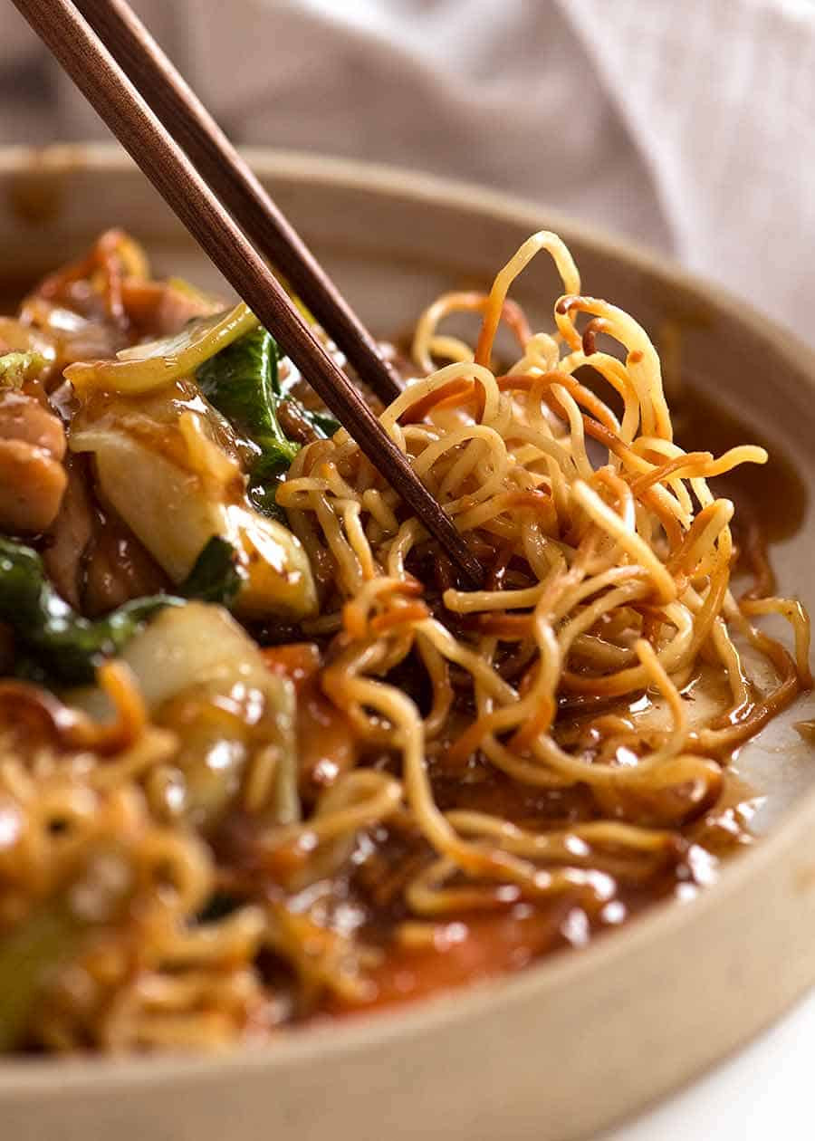 All Time Best Crispy Chow Mein Noodles