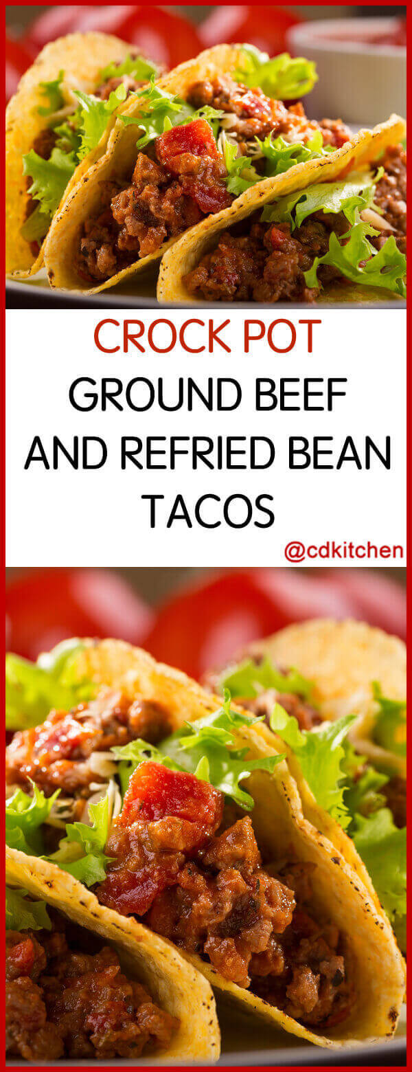 Delicious Crock Pot Ground Beef Tacos