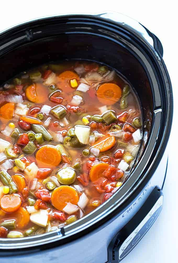 Crockpot Vegetarian Recipes Inspirational Easy Crock Pot Ve Able soup