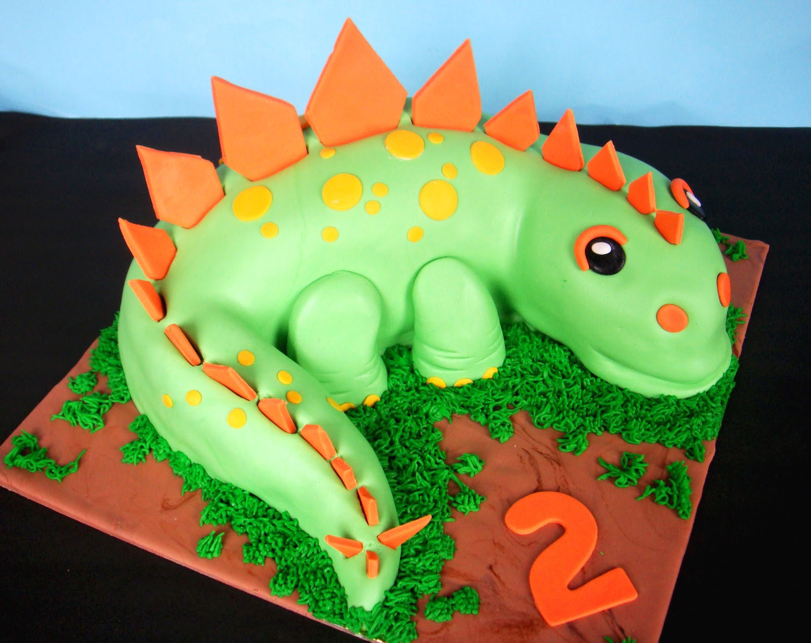 Dinosaur Birthday Cake New butter Hearts Sugar Dinosaur Birthday Cake