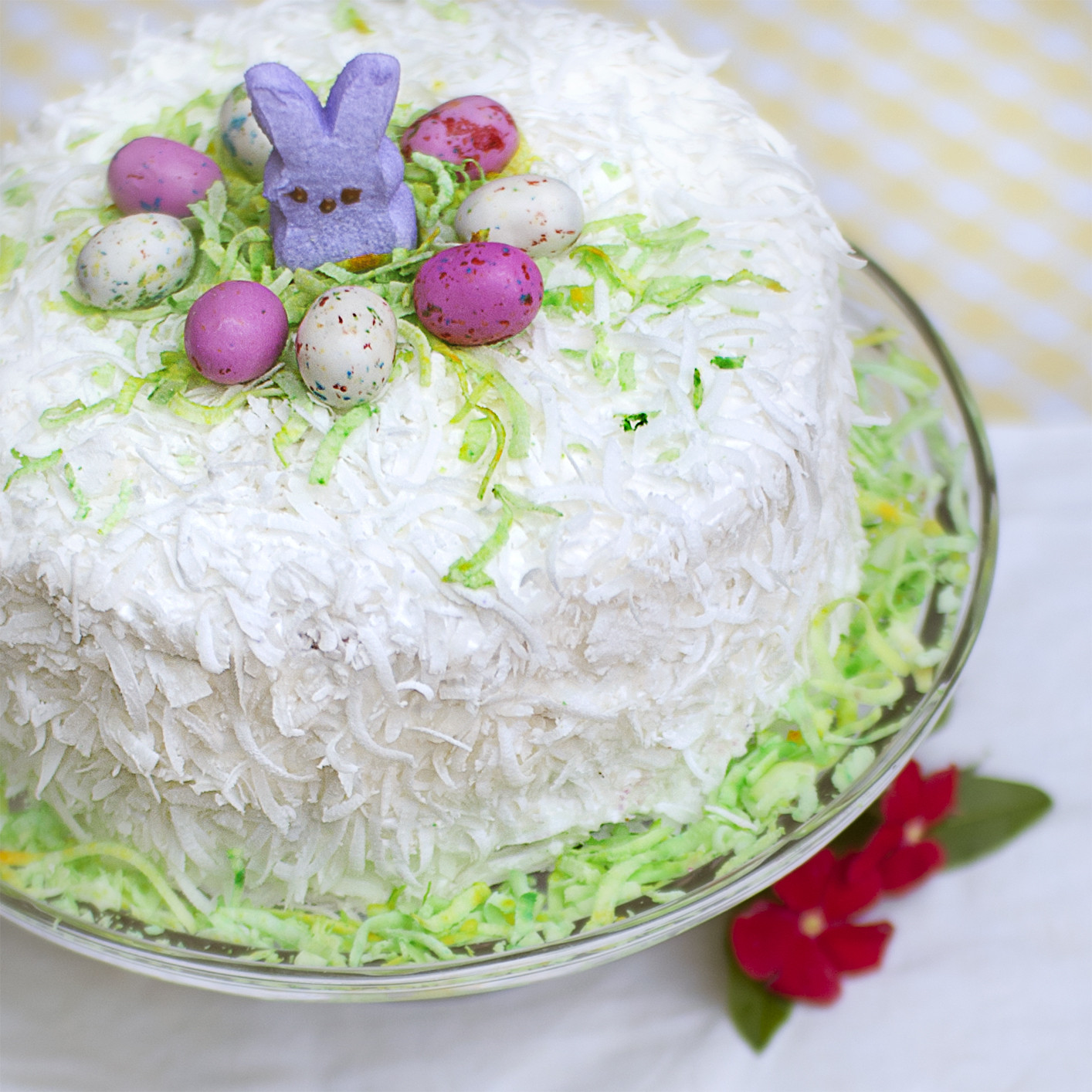 15 Ideas for Easter Coconut Cake