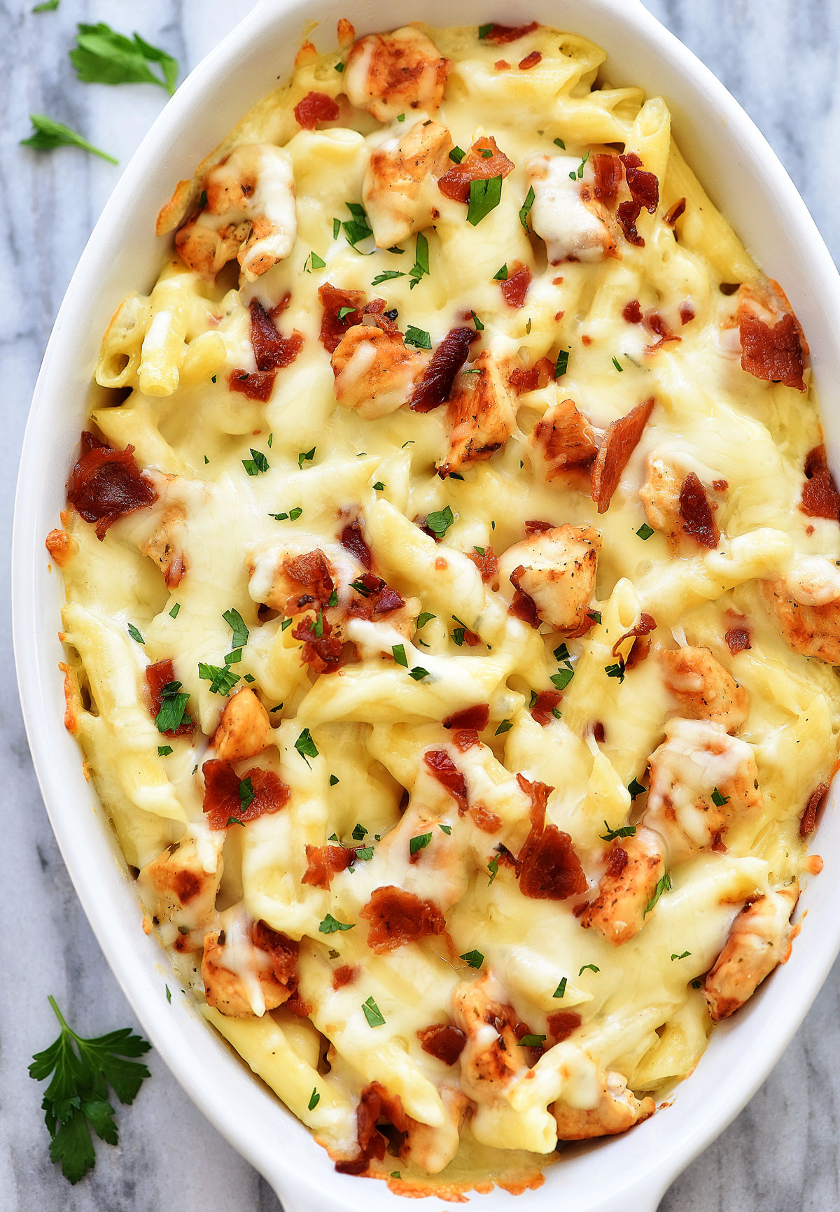 Easy Baked Chicken Pasta Recipes Unique Chicken Ranch Pasta Bake Life In the Lofthouse