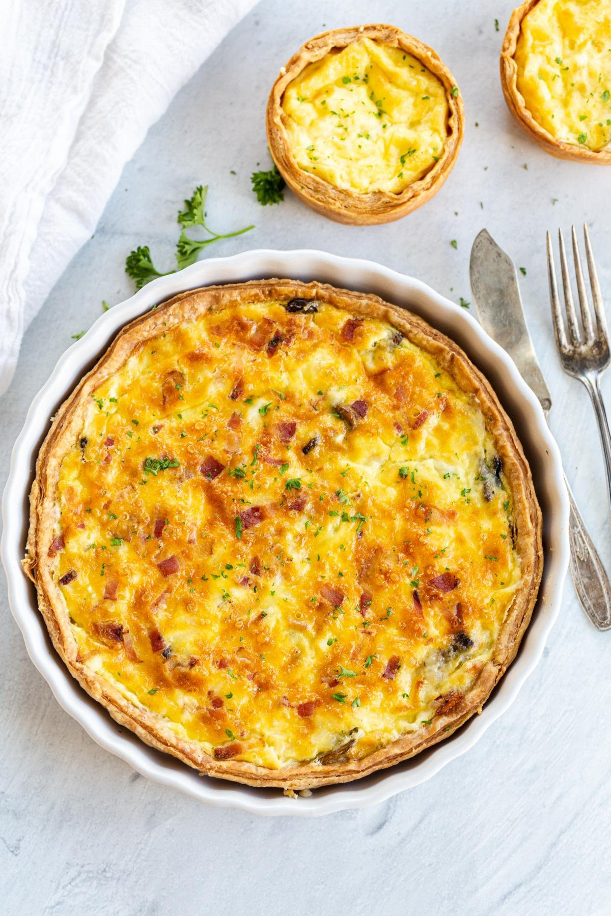 The Most Satisfying Easy Breakfast Quiche – Easy Recipes To Make at Home