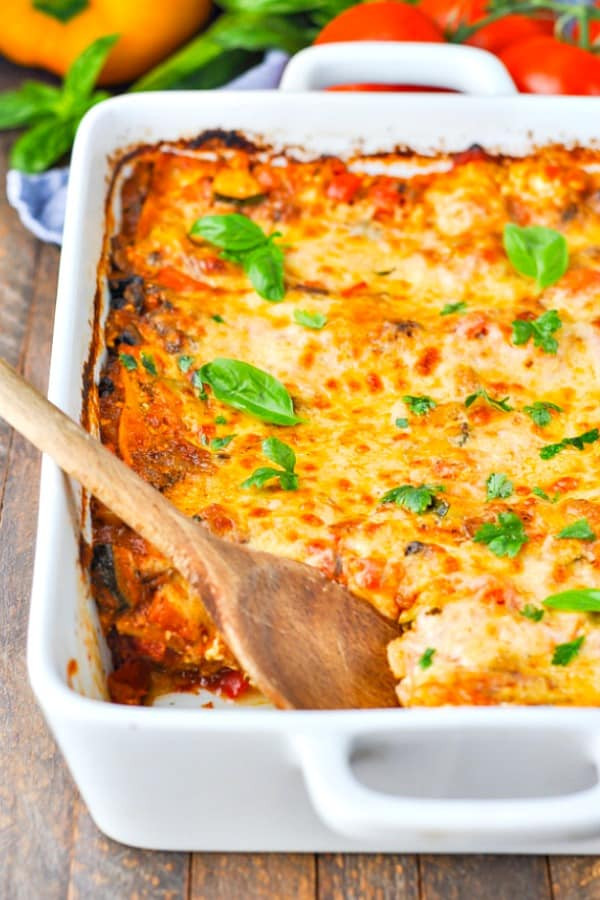 The Most Satisfying Easy Vegetarian Lasagna