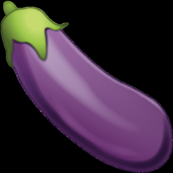 Eggplant Emoji Transparent Elegant Download Eggplant Emoji Icon