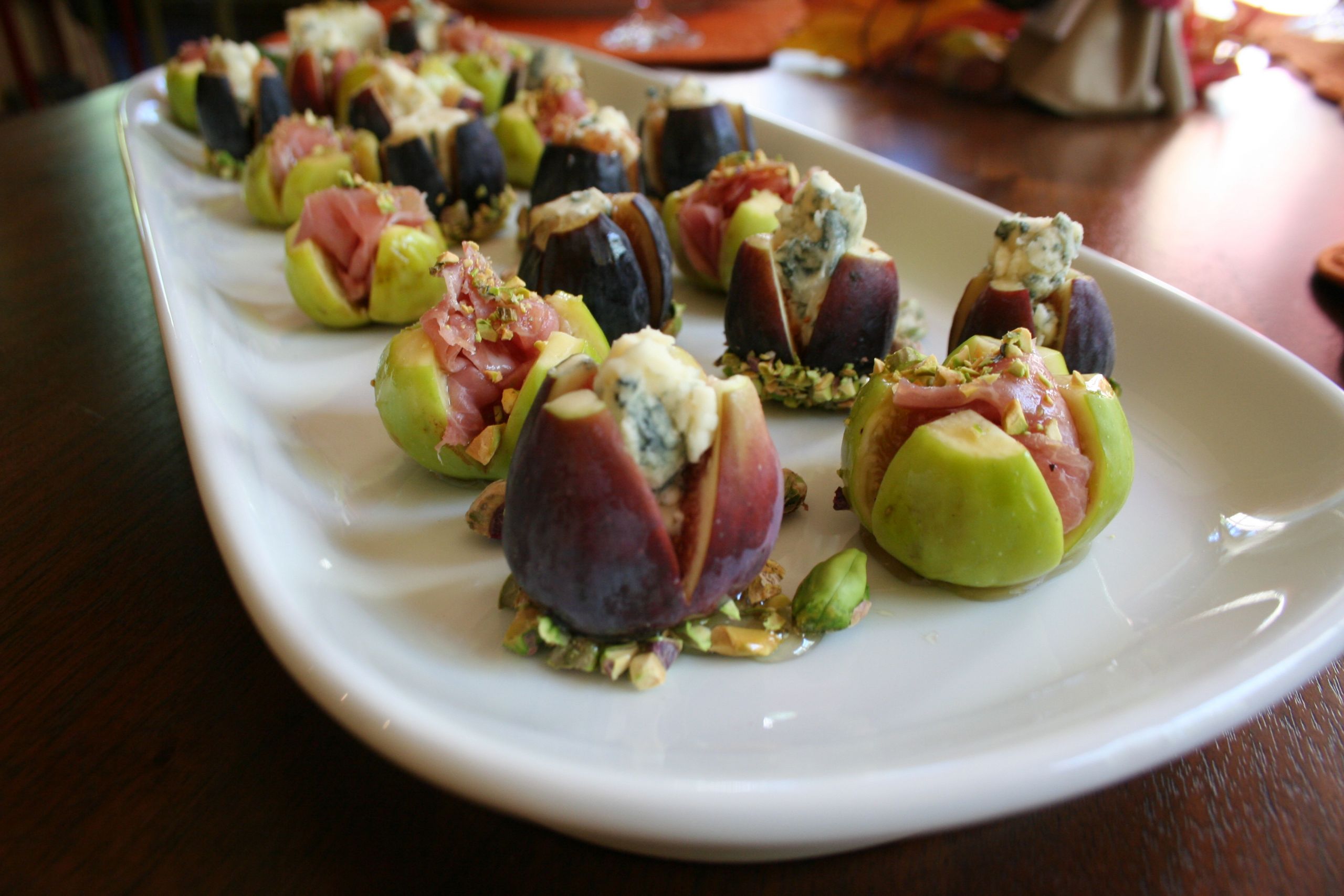Fig Appetizer Recipes Elegant Great Fig Appetizer with Blue Cheese and Prosciutto Recipe