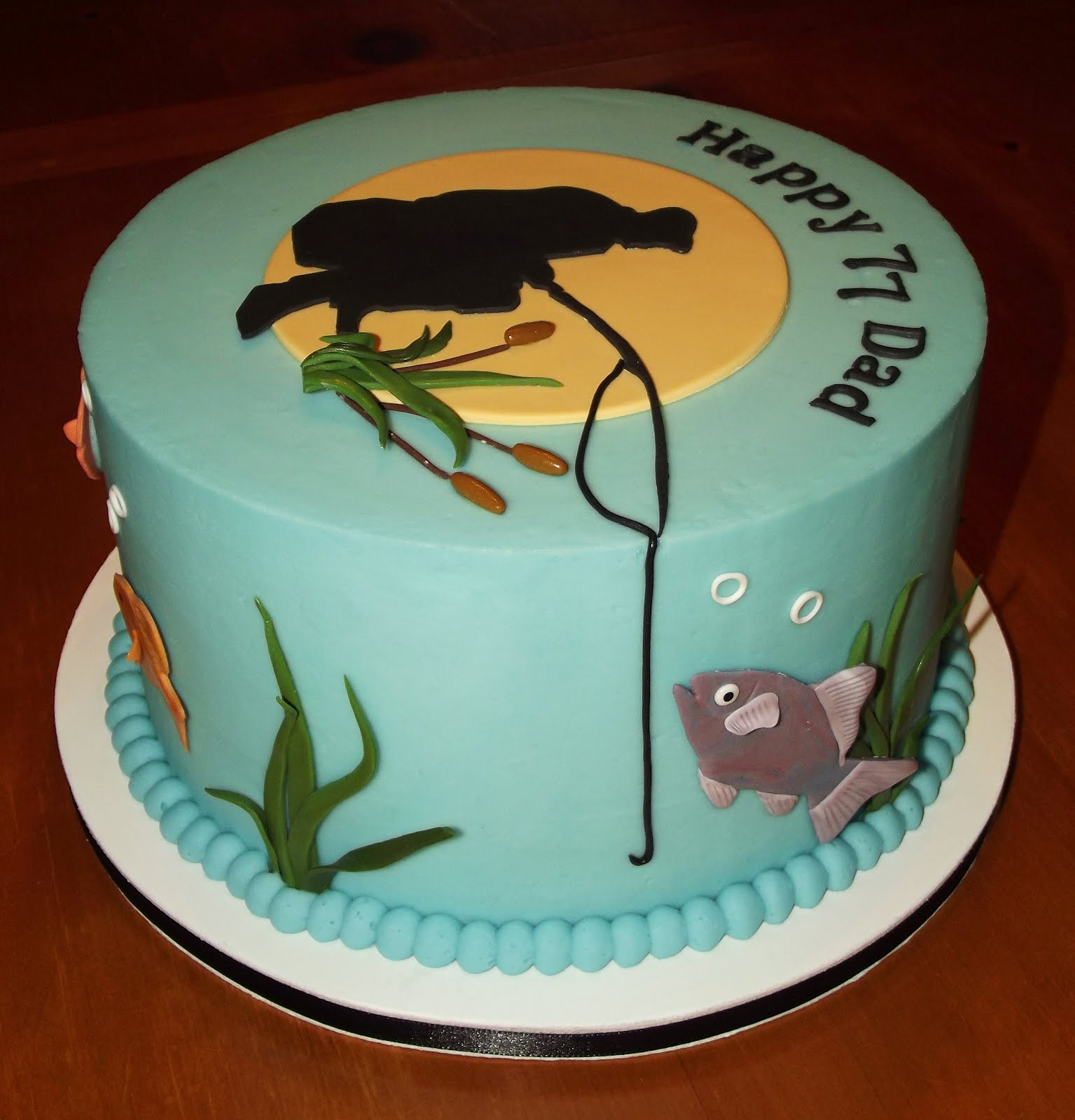 Fishing Birthday Cake New Suzy S Sweet Shoppe Fishing Birthday Cake