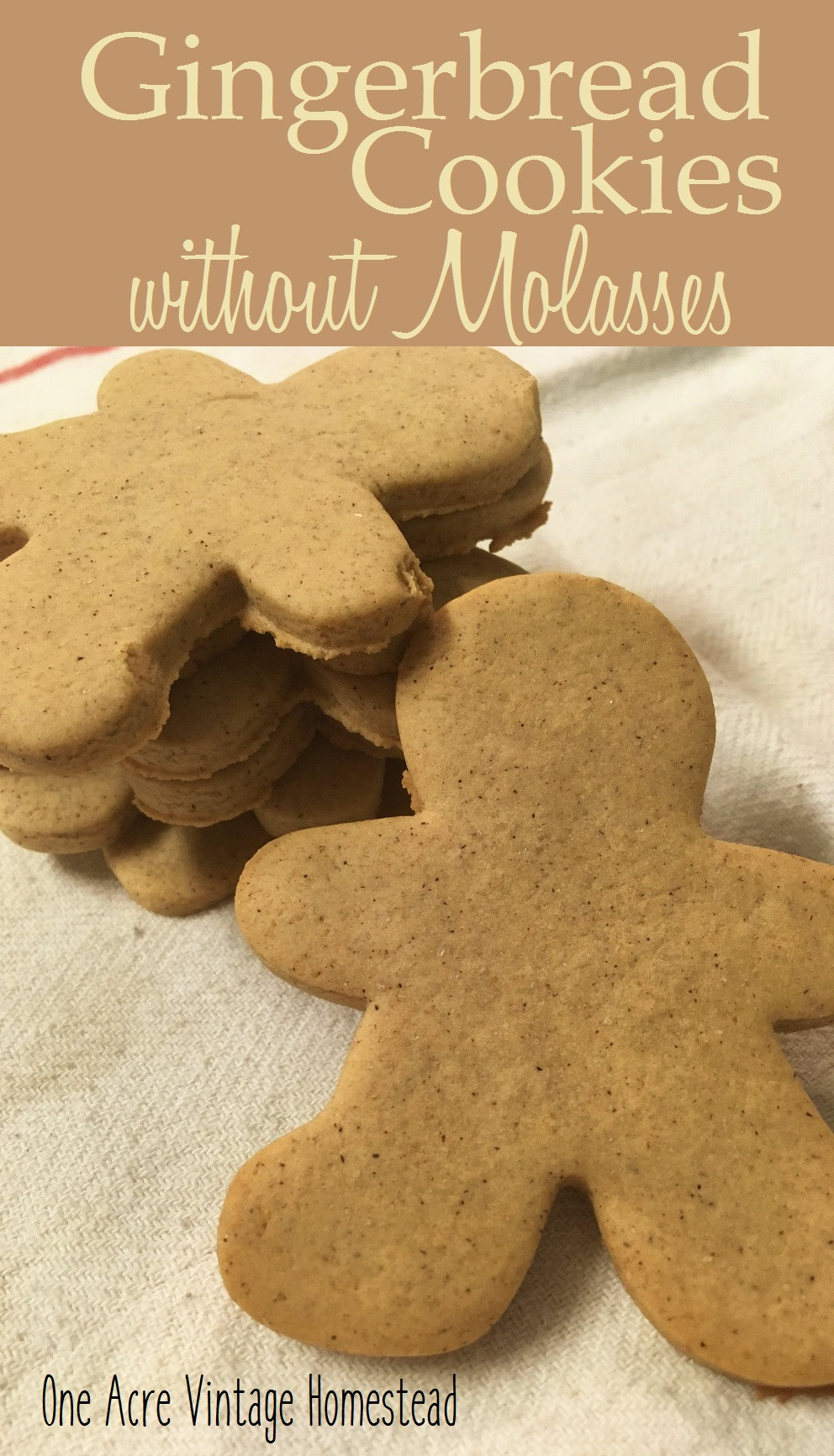 Delicious Gingerbread Cookies without Molasses
