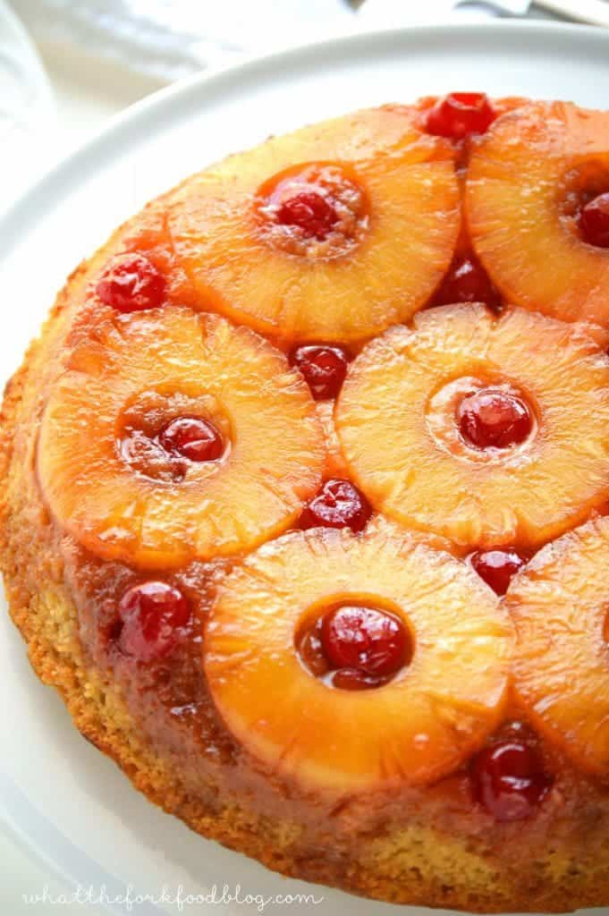 Homemade Gluten Free Pineapple Upside Down Cake : Best Ever and so Easy