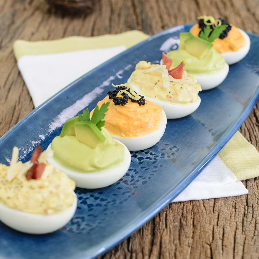 15 Gourmet Deviled Eggs
 You Can Make In 5 Minutes