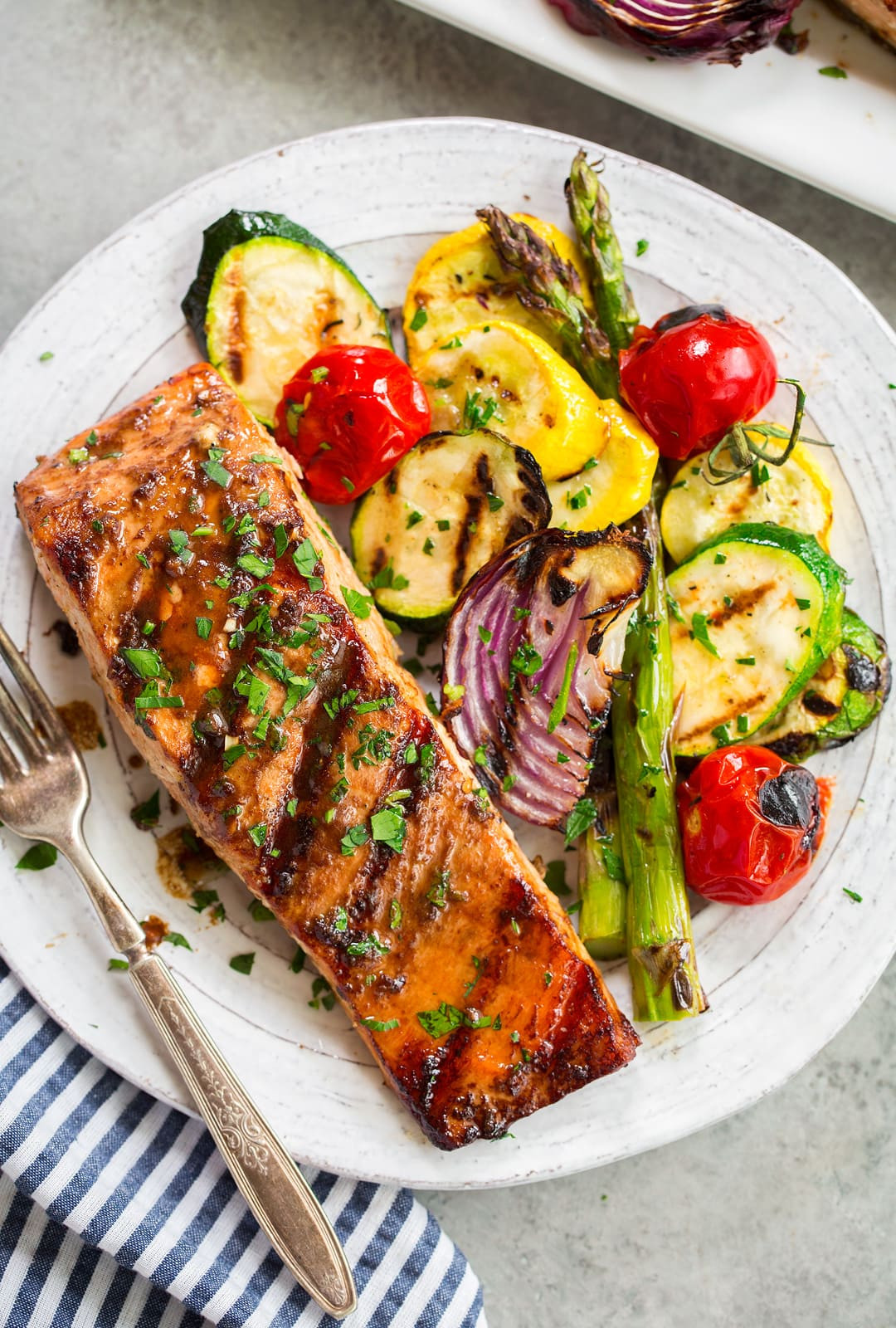 15 Healthy Grilled Salmon Side Dishes