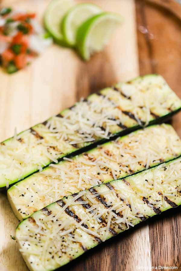 List Of Best Grilled Zucchini Parmesan Ever