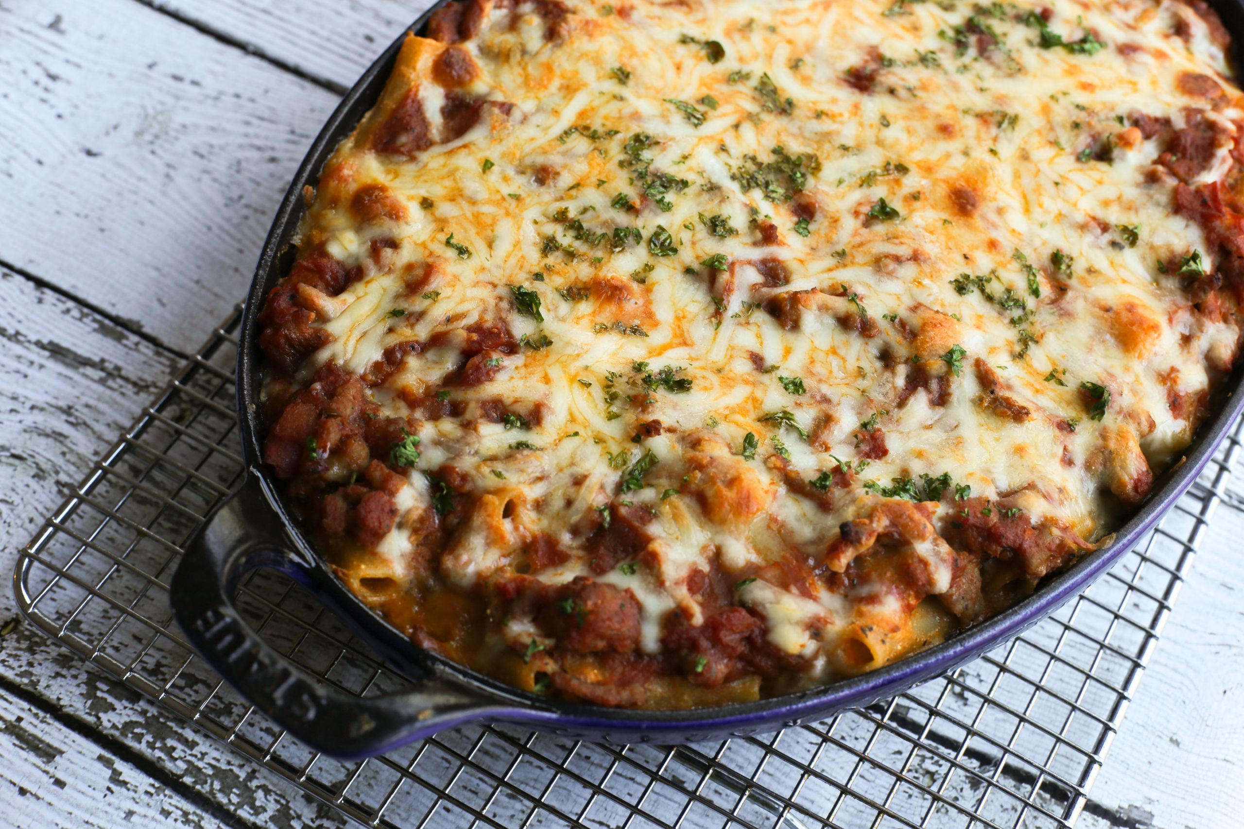 Ground Beef and Italian Sausage Recipes Awesome Meaty Baked Ziti Recipe with Ground Beef and Sausage