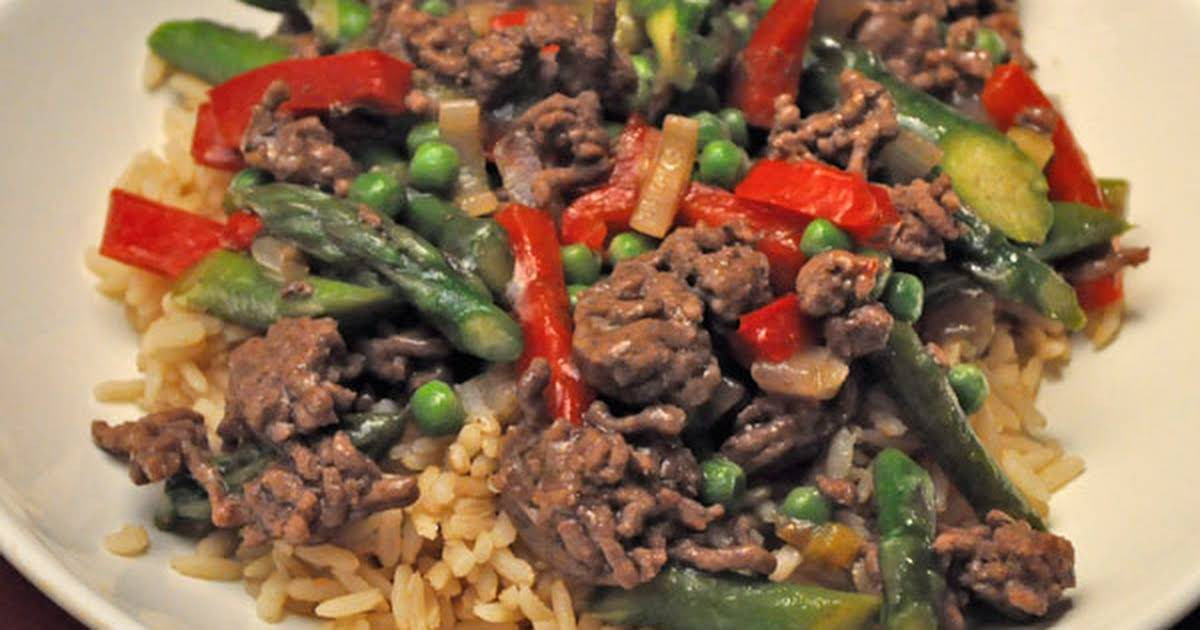 15 Best Ground Beef asparagus