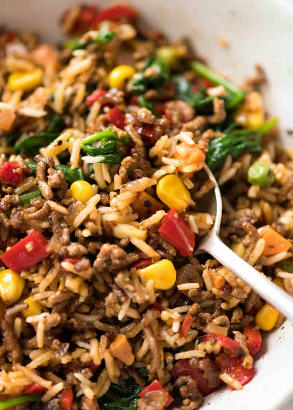 Ground Beef Recipe with Rice Elegant Beef and Rice with Veggies