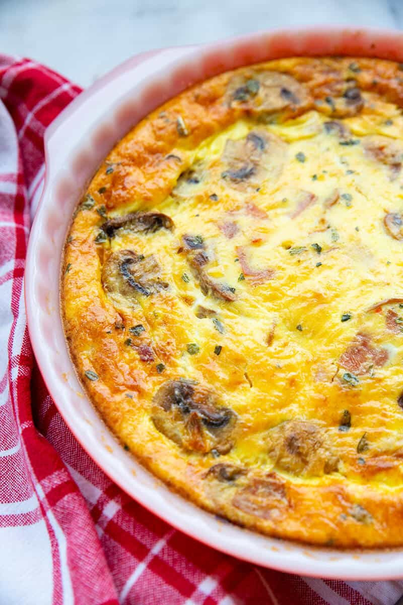 The Best Ideas for Ham and Mushroom Quiche