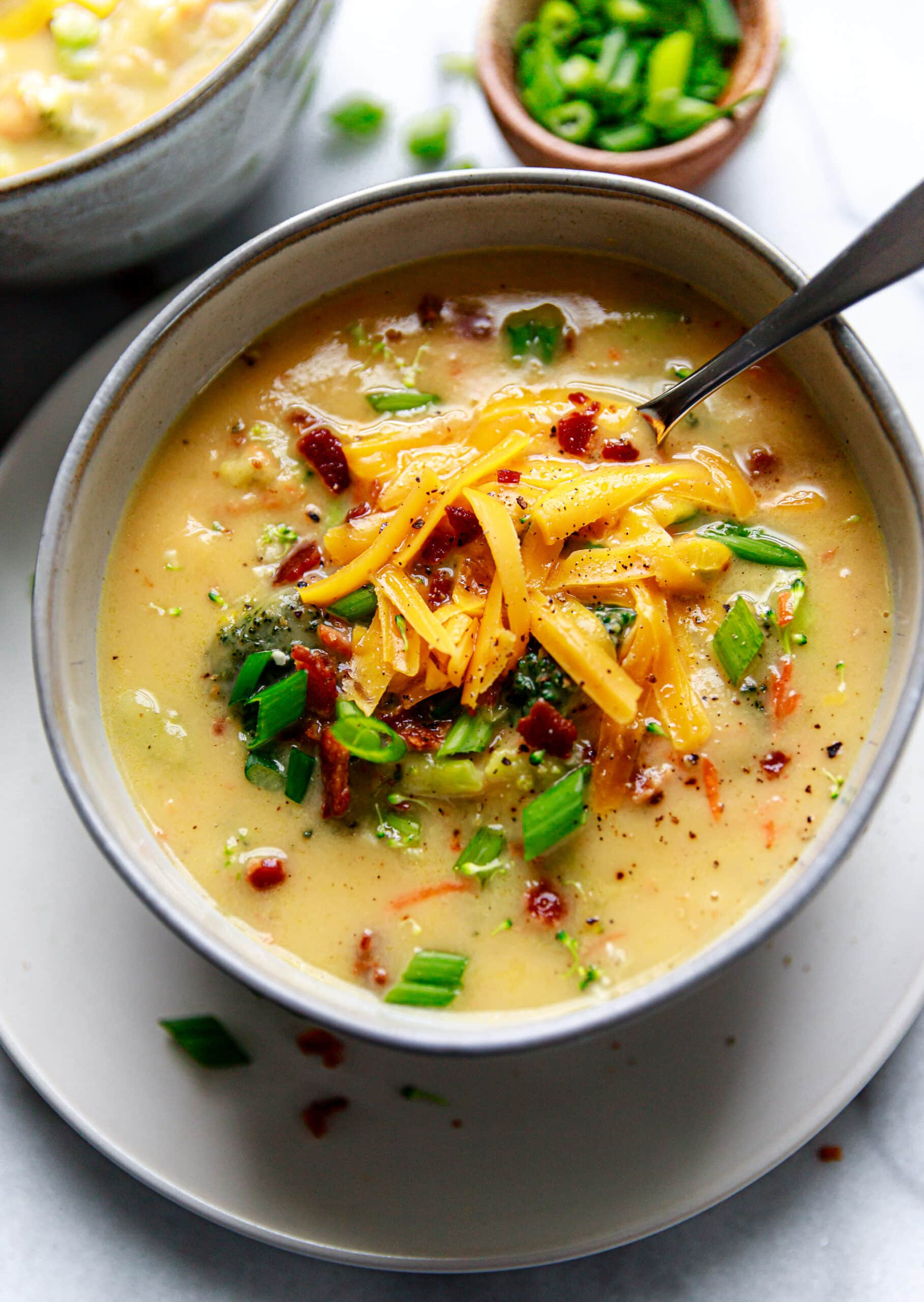 15 Great Healthy Broccoli Cheese soup