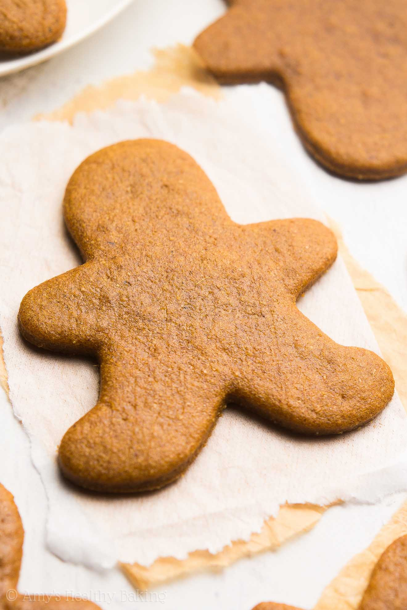Delicious Healthy Gingerbread Cookies