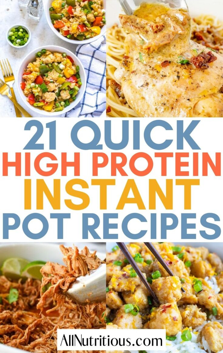 High Protein Instant Pot Recipes Awesome 21 High Protein Instant Pot Recipes All Nutritious