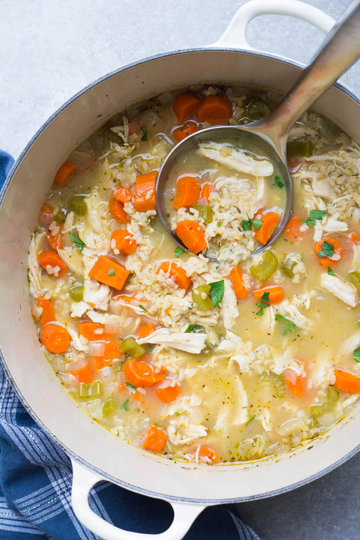 Our 15 Most Popular Homemade Chicken and Rice soup
 Ever