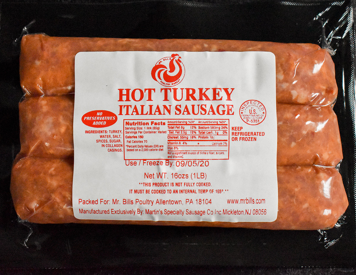 Hot Italian Turkey Sausage Recipes Best Of Hot Italian Turkey Sausage Mr Bill S Poultry Market