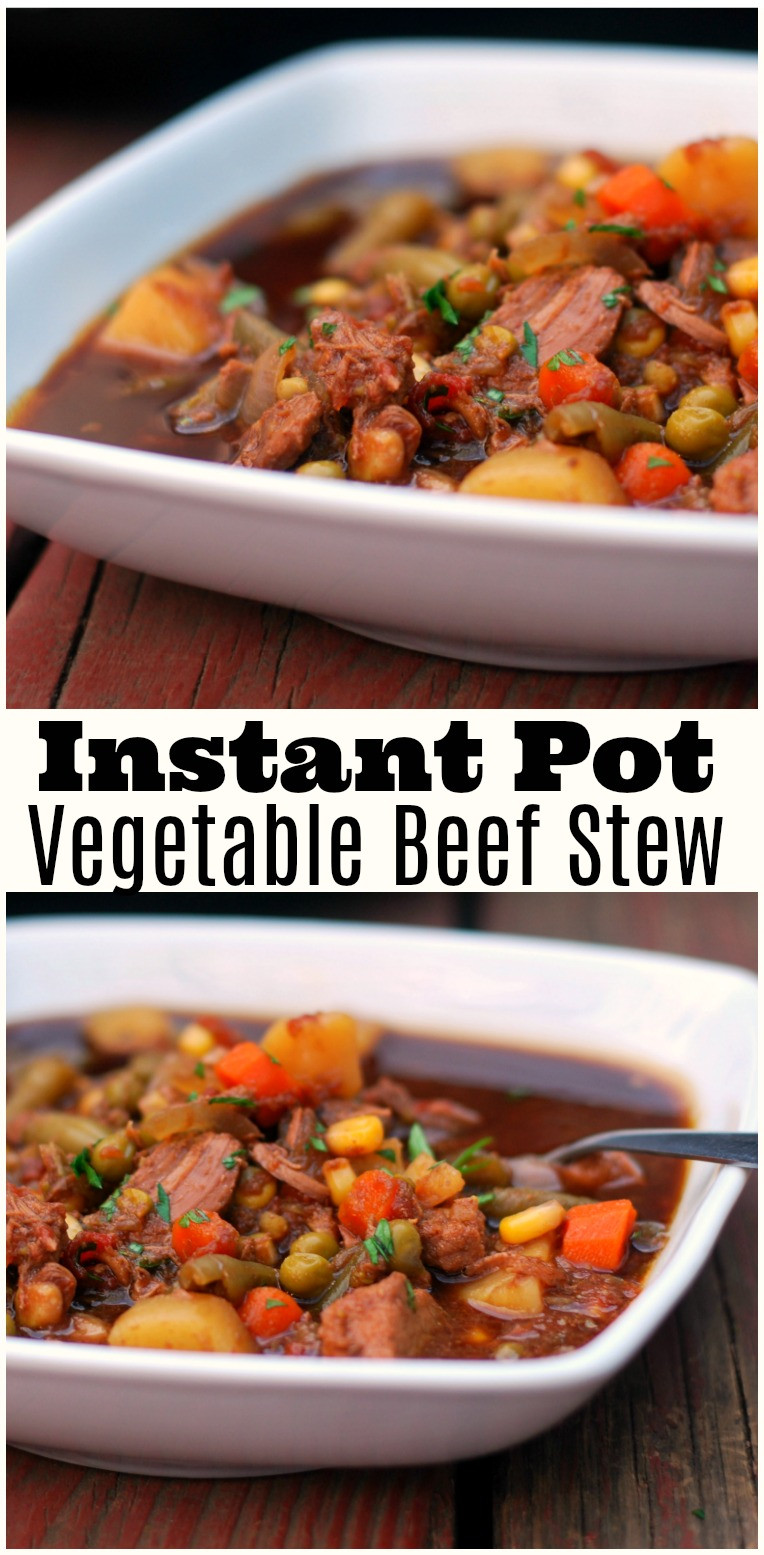 Instant Pot Vegetable Stew Awesome Instant Pot Ve Able Beef Stew Aunt Bee S Recipes