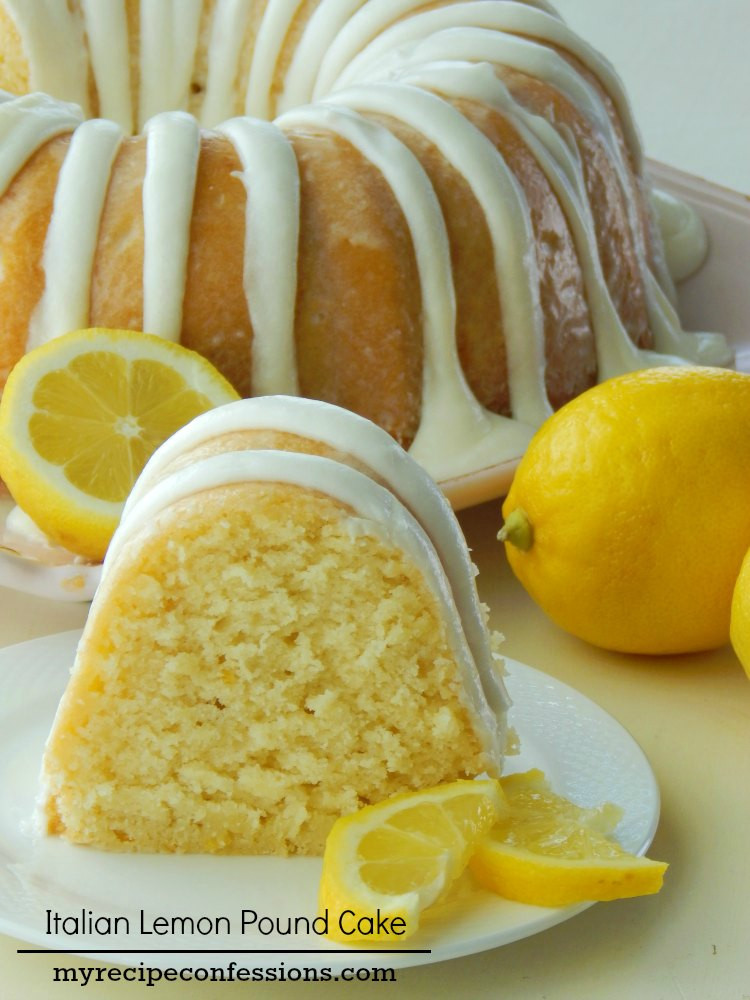 Easy Italian Lemon Pound Cake Recipe to Make at Home