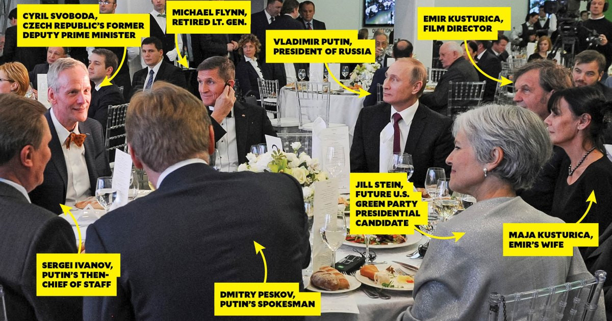 Jill Stein Russia Dinner Awesome Jill Stein Says Nothing Happened at Her Dinner with Putin
