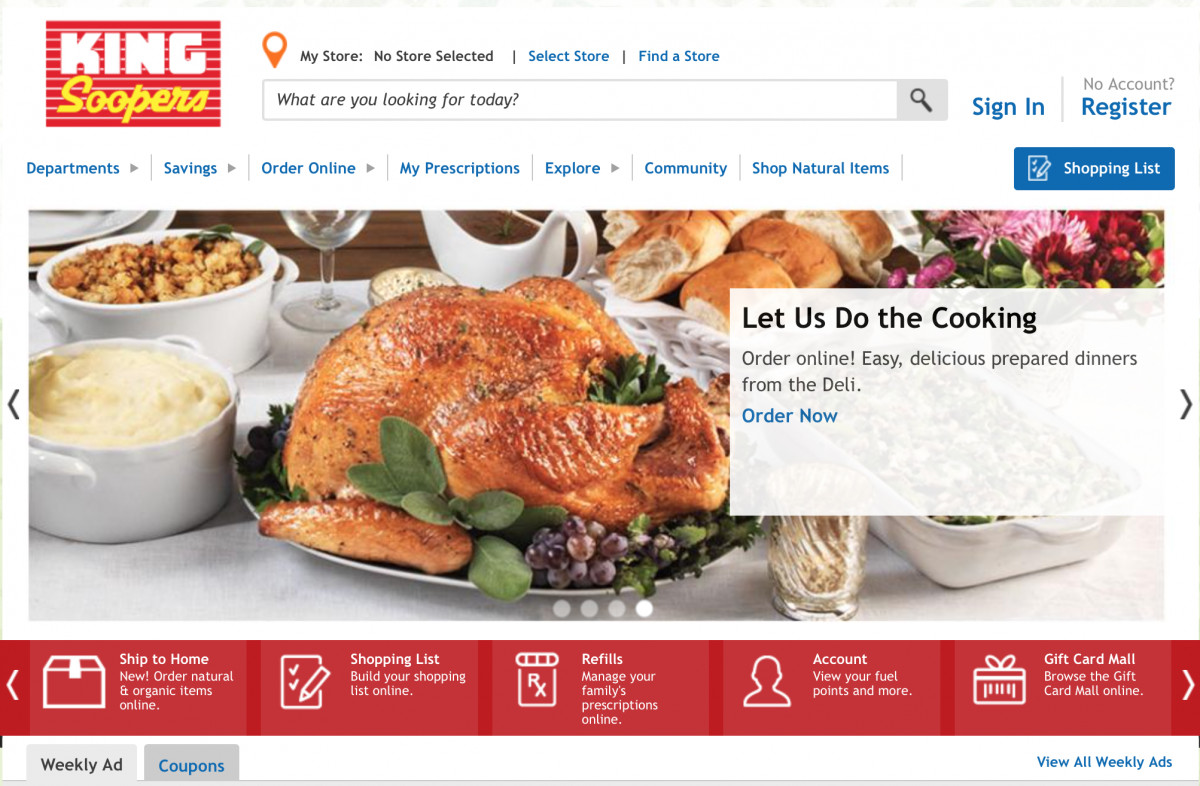 King soopers Thanksgiving Dinner Inspirational Getting Digital Right In Grocery Kroger S Hits and Misses