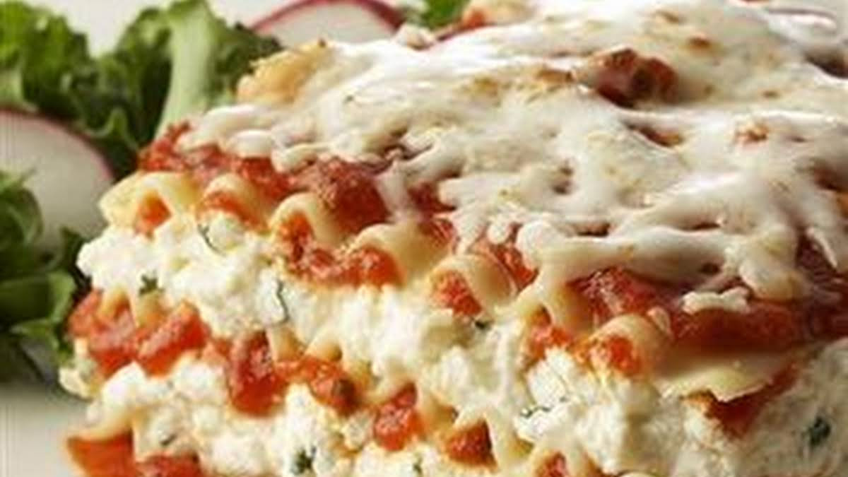 Lasagna with Cottage Cheese and Ricotta New Lasagna Recipe Cottage Cheese and Ricotta