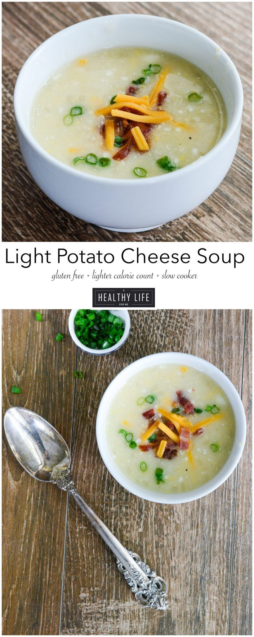 Light Potato soup New Light Potato Cheese soup A Healthy Life for Me