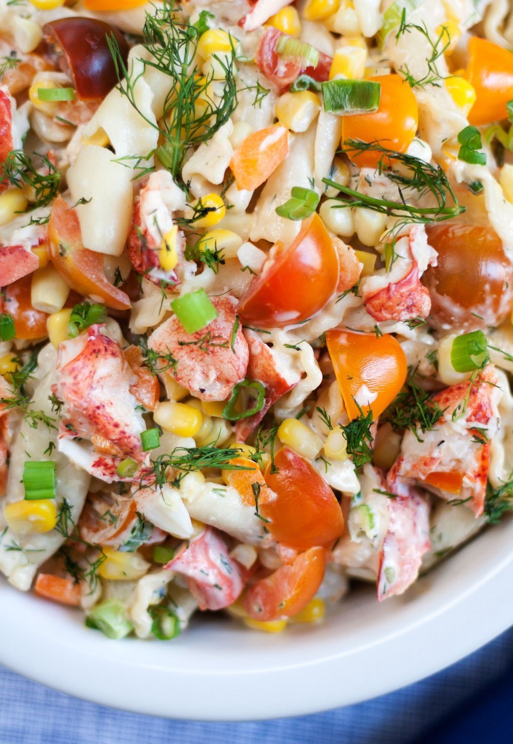 Lobster Pasta Salad Fresh Lobster Pasta Salad — Bit &amp; Bauble