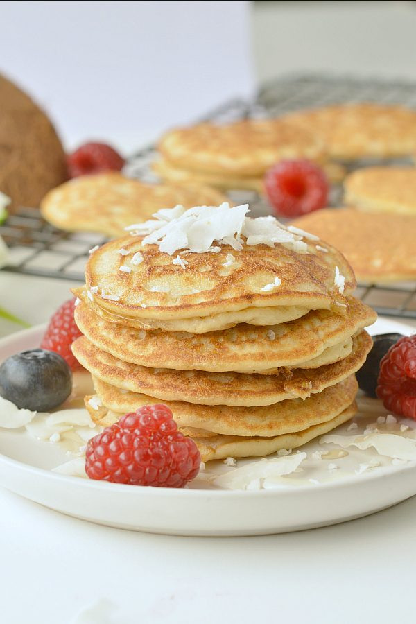 Low Carb Pancakes with Coconut Flour Fresh Low Carb Coconut Flour Pancakes Keto Gluten Free