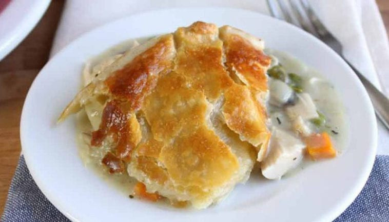 Low Fat Chicken Pot Pie Inspirational Low Fat Chicken Pot Pie with Puff Pastry – 1k Recipes