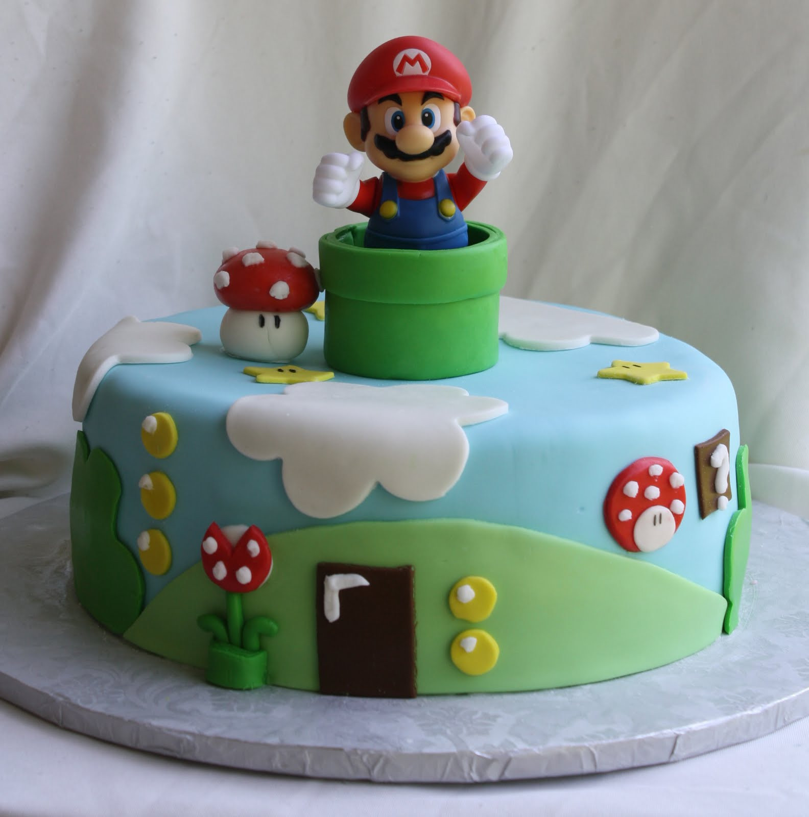 Mario Birthday Cake Luxury Super Mario Bros Cake