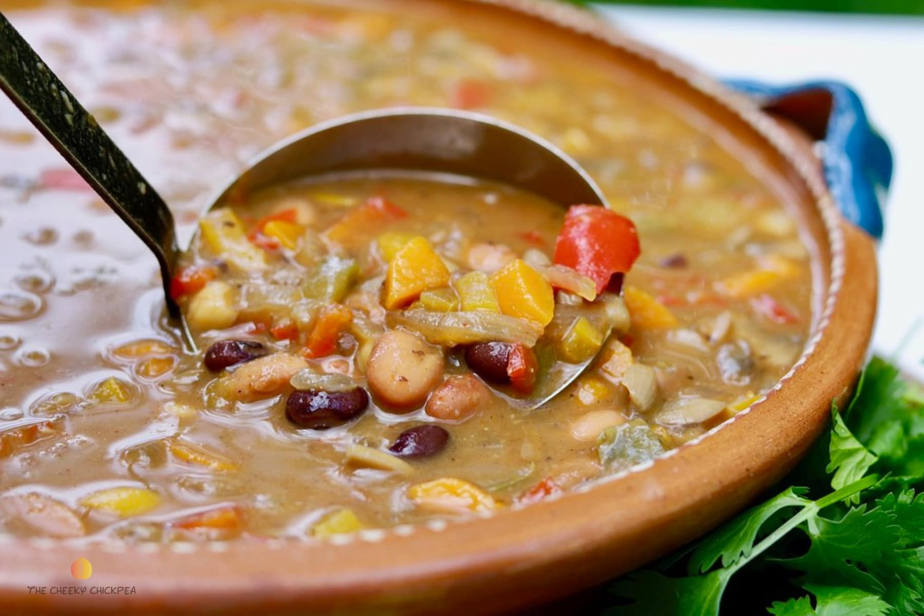 Mexican Bean soup Recipes Best Of Mexican Bean soup Slow Cooker Option the Cheeky Chickpea