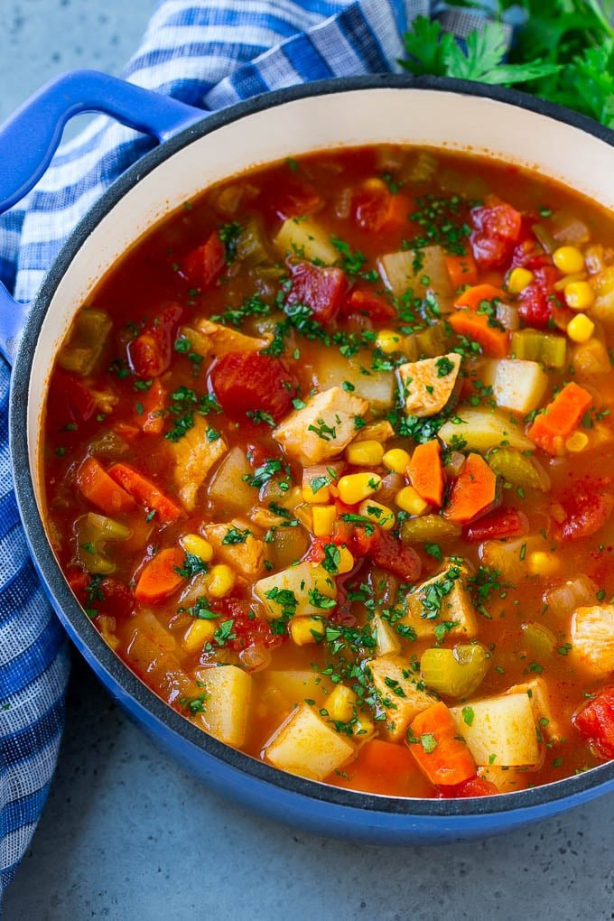 List Of Best Mexican Chicken Vegetable soup
 Ever