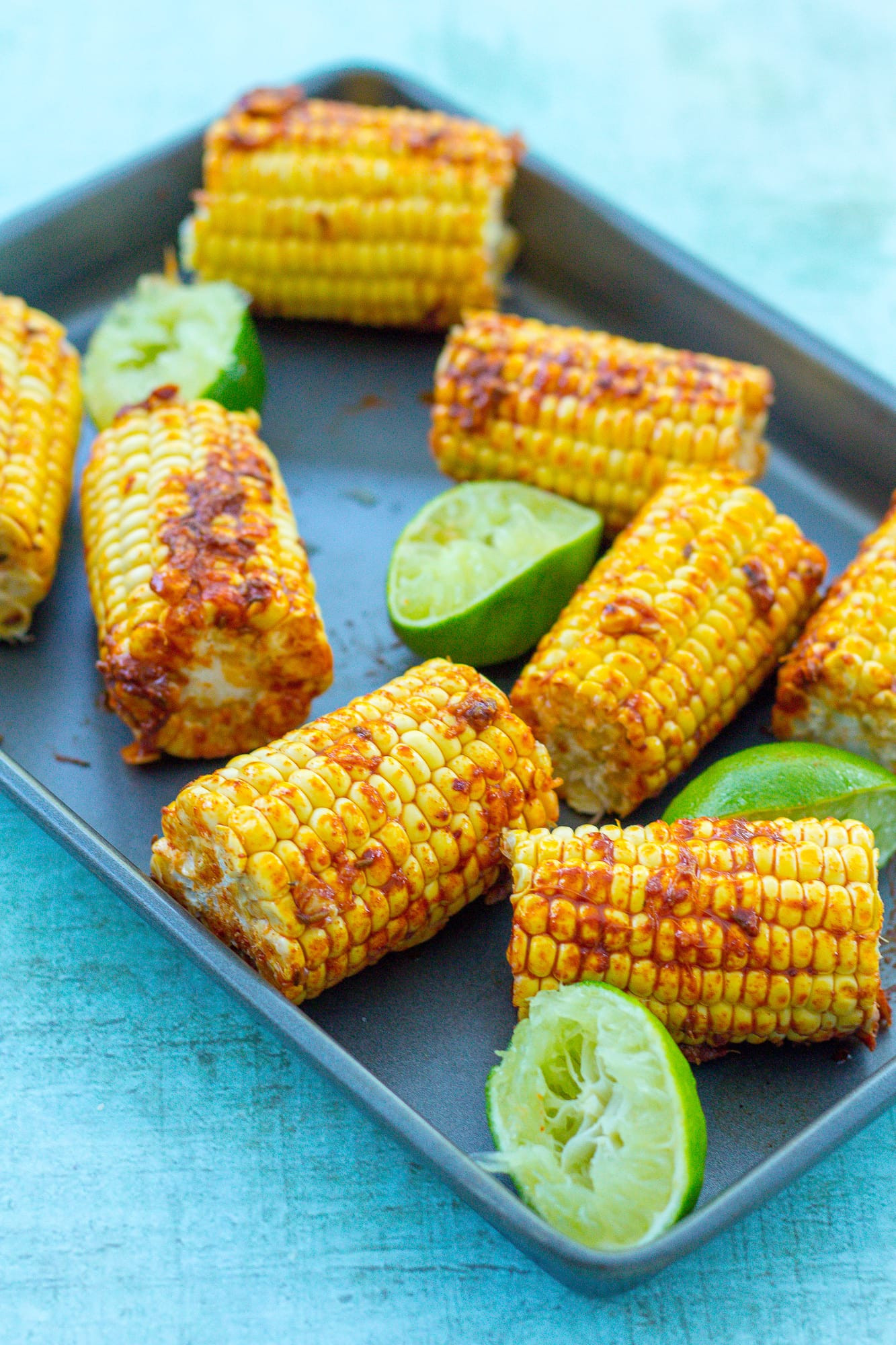 Mexican Roast Corn Beautiful Easy Roasted Mexican Corn On the Cob Vegan Easy Peasy