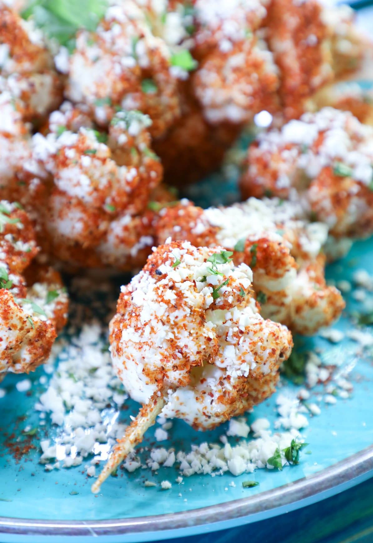 Mexican Sides and Appetizers Unique Keto Mexican Cauliflower Skewers Recipe