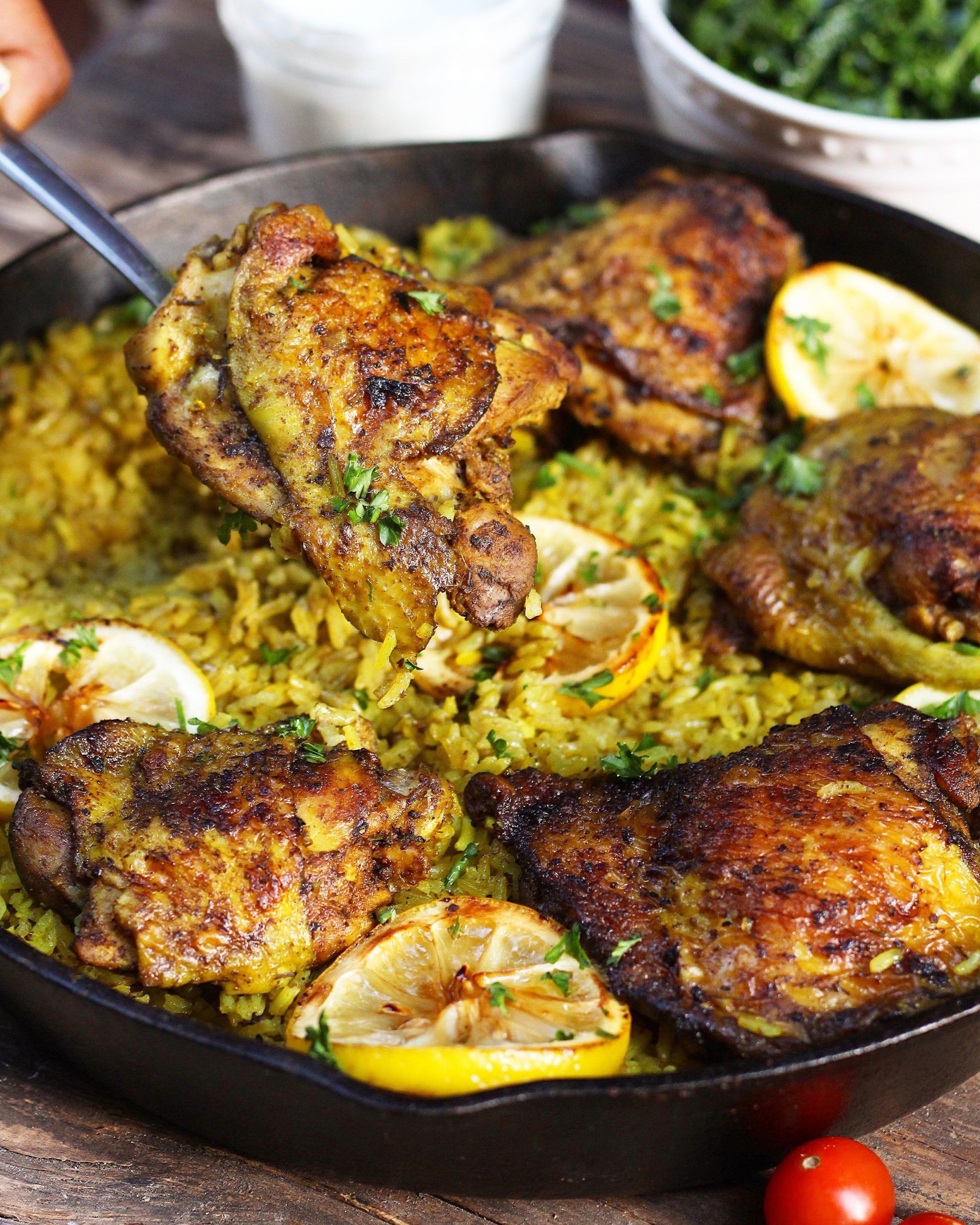 Middle Eastern Chicken Recipes Elegant E Pot Middle Eastern Chicken and Rice Ev S Eats