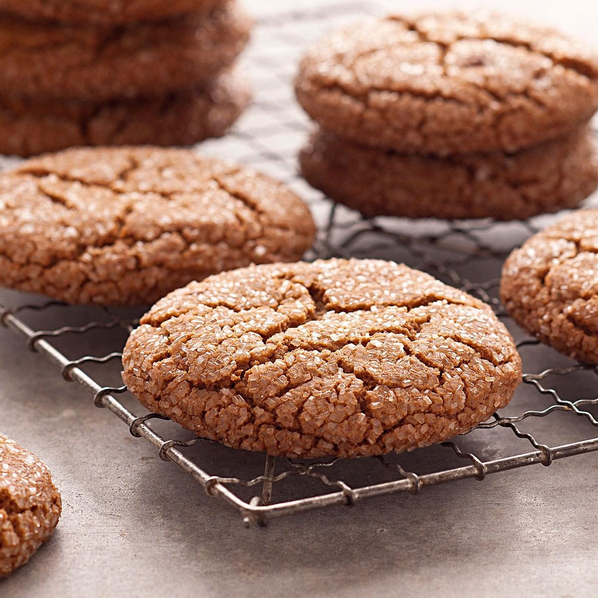 Molasses Cookies with butter
 Compilation