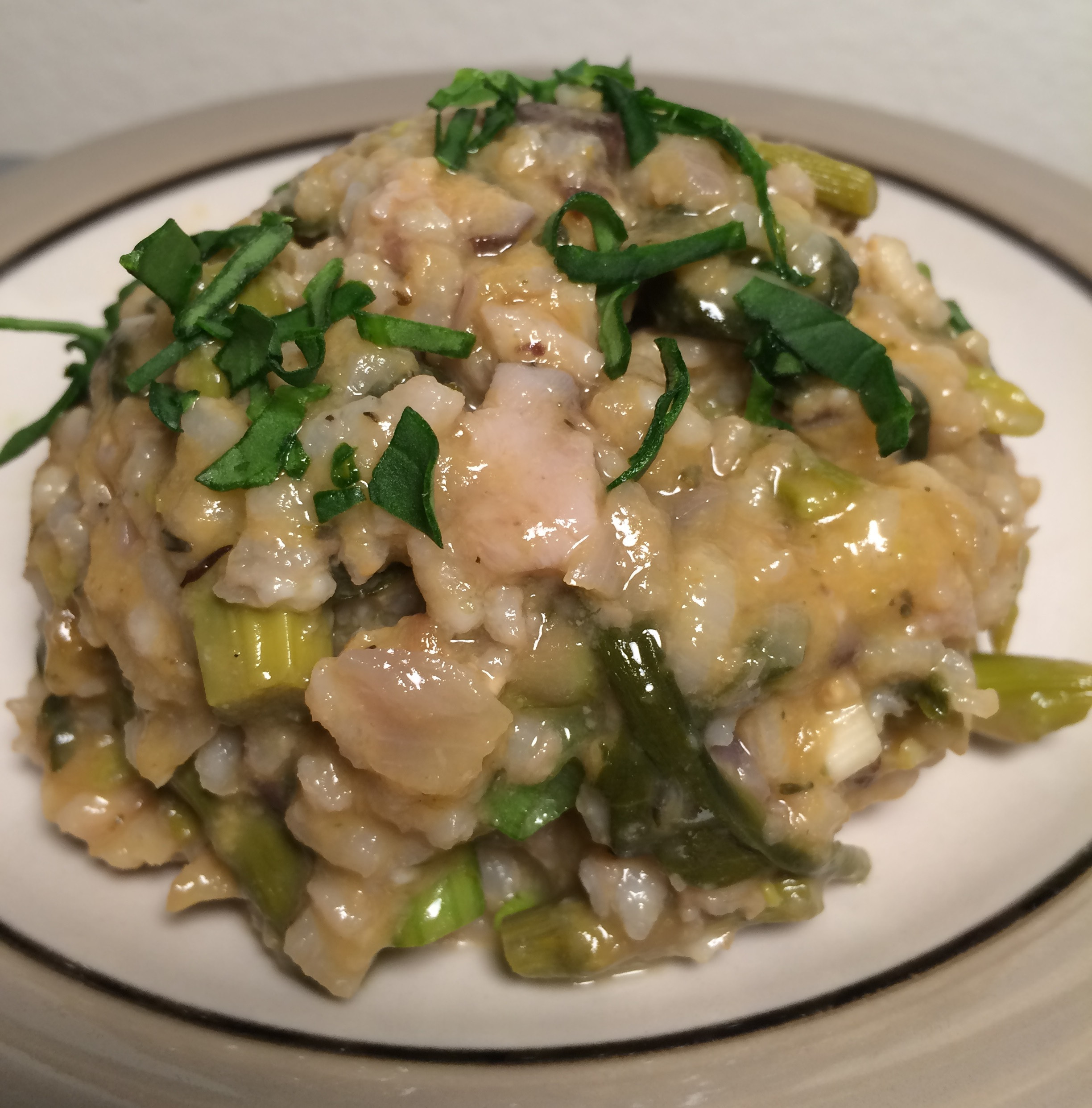 Mushroom and asparagus Risotto Awesome Mushroom and asparagus Risotto Recipe Green Food Great