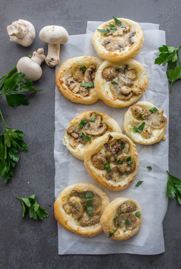 Mushroom Puff Pastry Appetizers Lovely Mushroom Puff Pastry Appetizers An Italian In My Kitchen