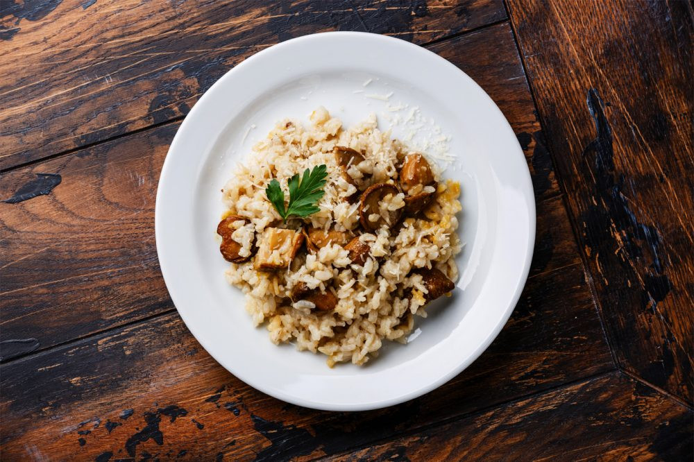 Mushroom Risotto Calories Awesome 500 Calories or Less Mushroom Risotto Vivre Le Rêve