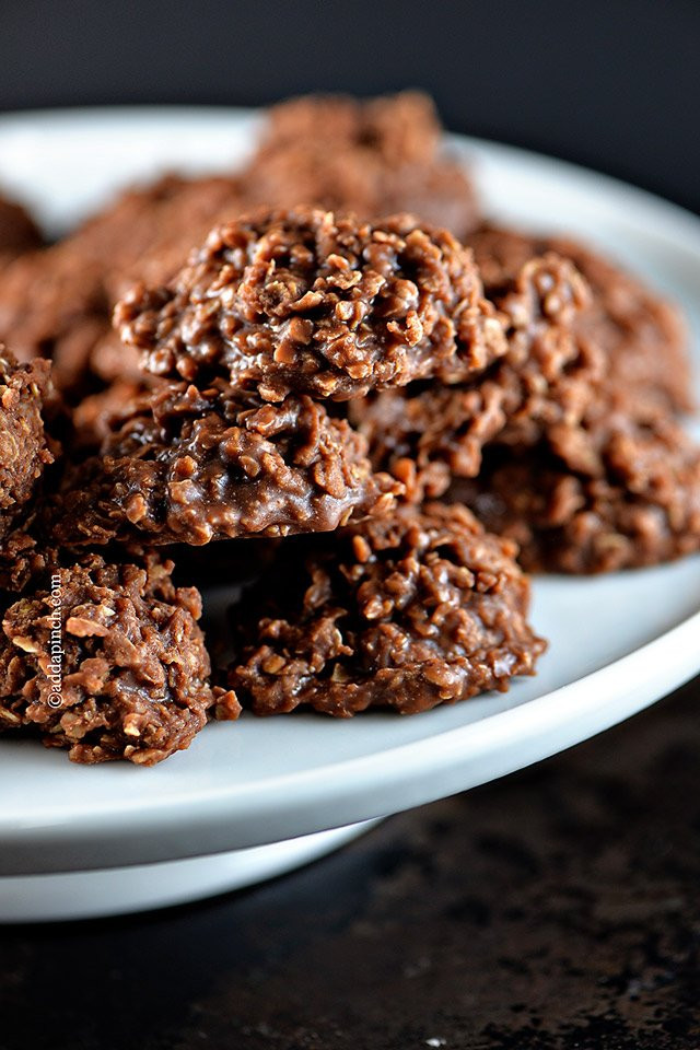 No Bake Cookies without Cocoa Powder New Chocolate No Bake Cookies Recipe Add A Pinch