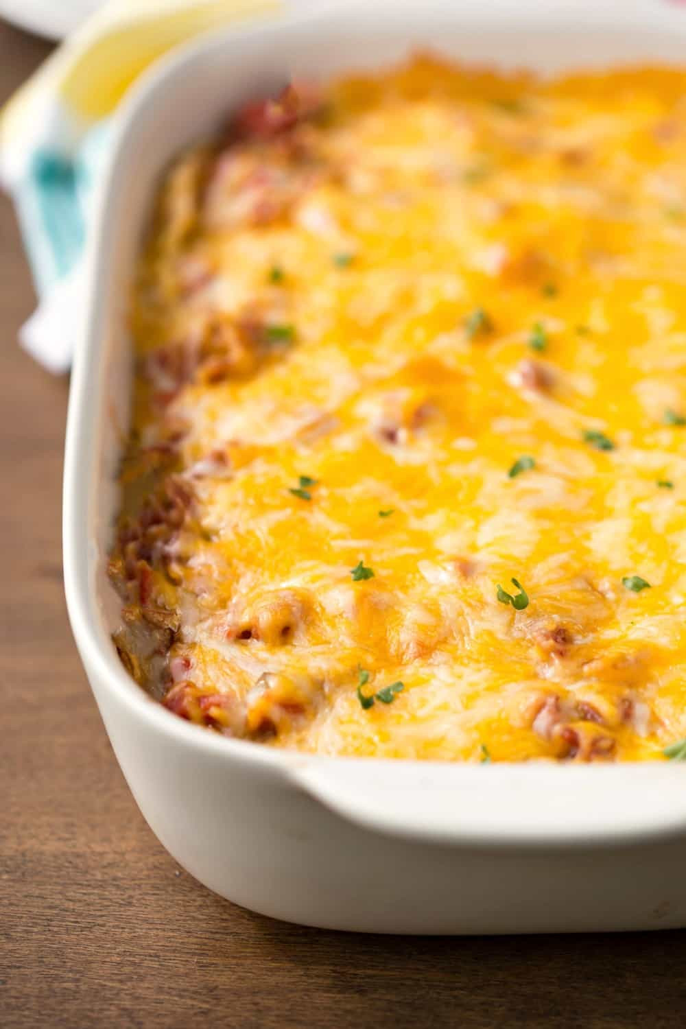 Overnight Mexican Breakfast Casserole Awesome Overnight Mexican Breakfast Casserole I Heart Eating